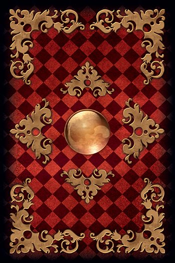 Gilded Reverie Lenormand card back