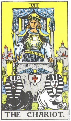 The Chariot tarot card