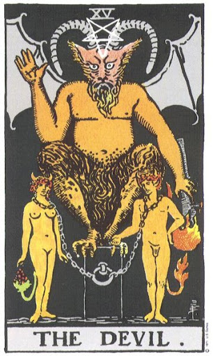 The Devil tarot card