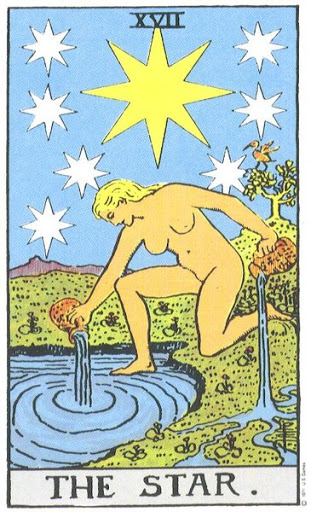 The Star tarot card