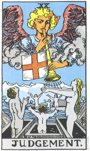 Judgement tarot card