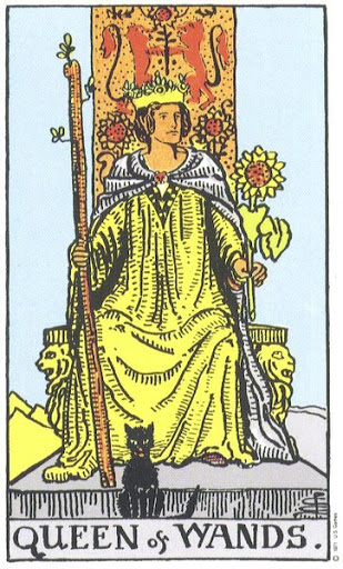 Queen of Wands tarot card