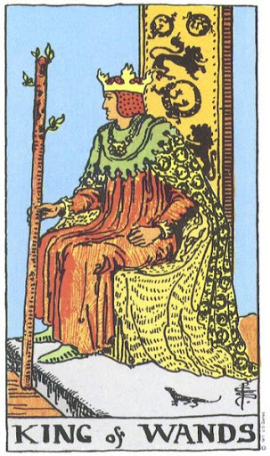 King of Wands tarot card