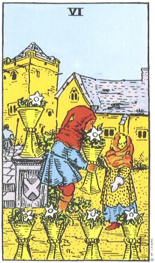 Six of Cups tarot card
