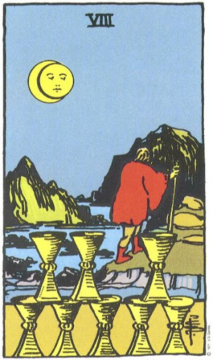 Eight of Cups tarot card