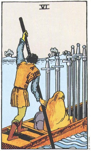 Six of Swords tarot card