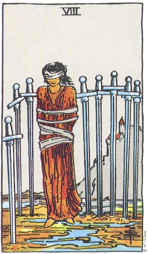 Eight of Swords tarot card