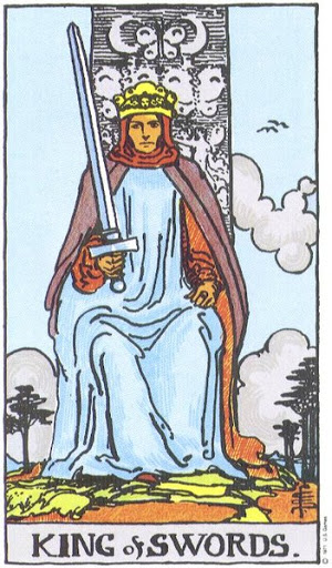 King of Swords tarot card